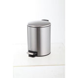 Style Selections 5-Liter Stainless Steel Steel Commercial Trash Can with Lid