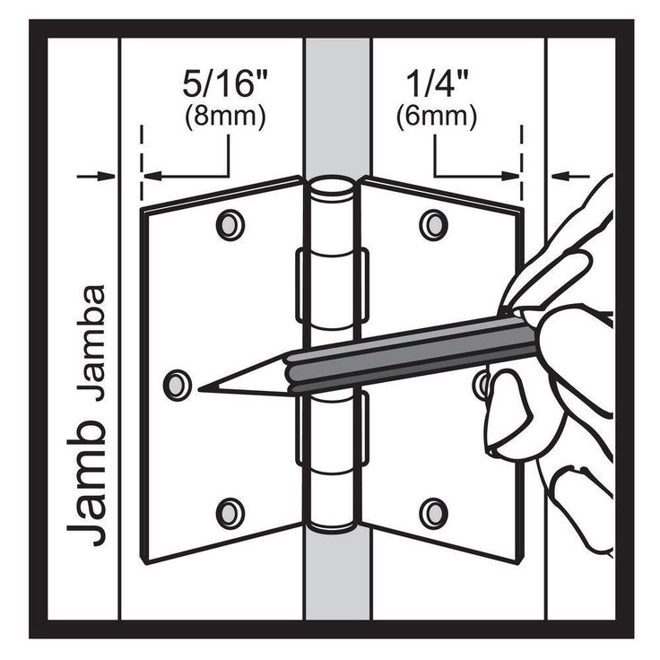 4 in. Matte Black Square Corner Smooth Action Hinge (3-Pack)