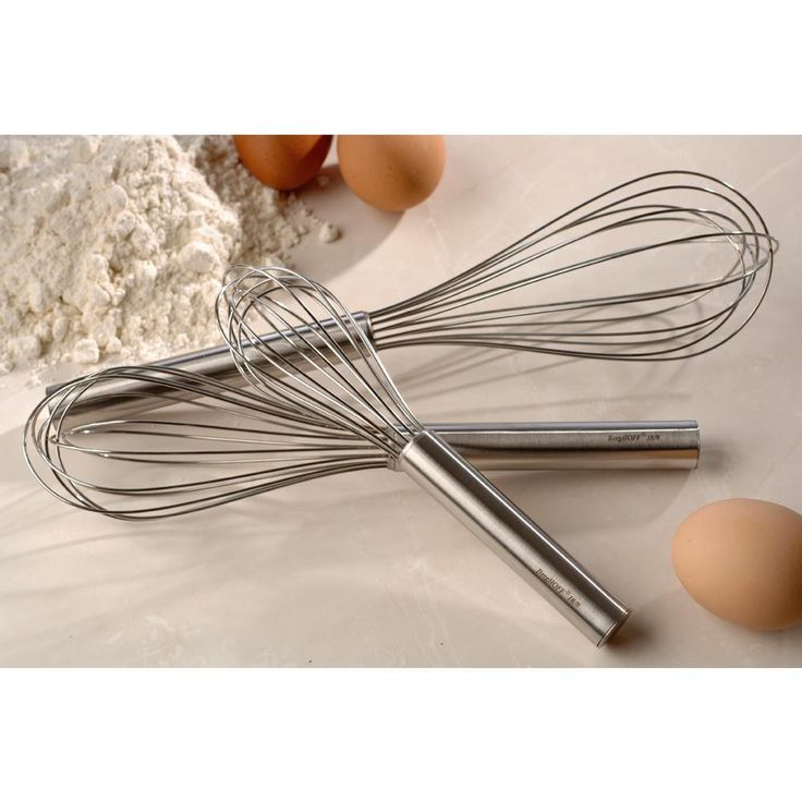 7-Piece 18/10 Stainless Steel Bake Set 3-Piece Whisks and 4-Piece Measuring Cup Set