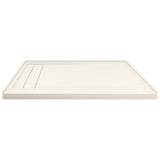 Linear 30 in. x 60 in. Single Threshold Shower Base with a Right Drain in Grey - Super Arbor