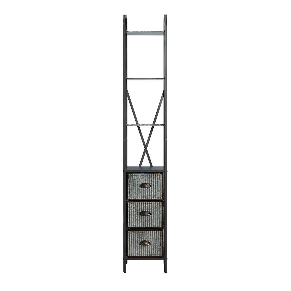 Montclair 12 in. W x 11 in. D x 73 in. H Metal Tower - Super Arbor