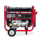 All Power 5000-Watt Manual Start Gasoline Powered Portable Generator with Mobility Kit