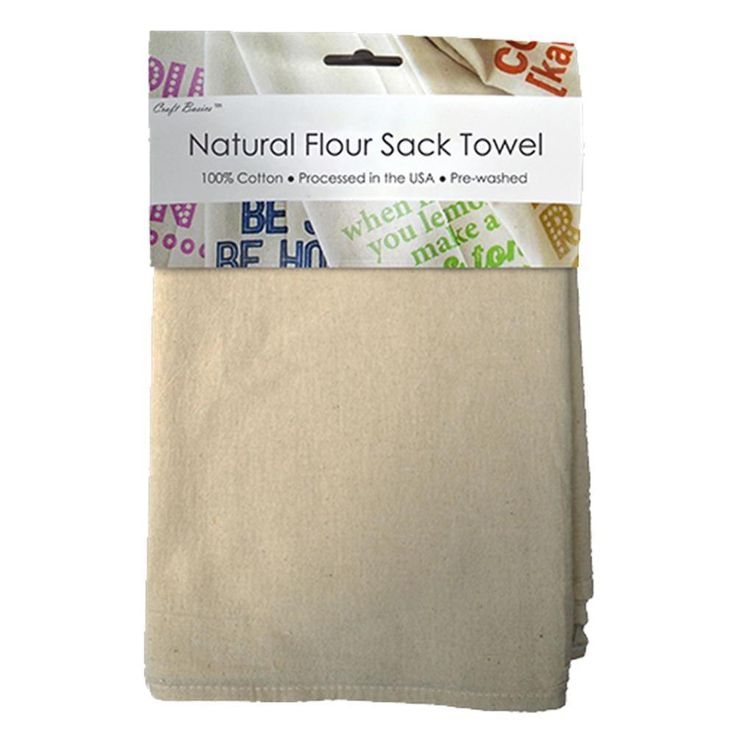 Natural 29 in. x 36 in. Unbleached Flour Sack Towel (10-Pack)