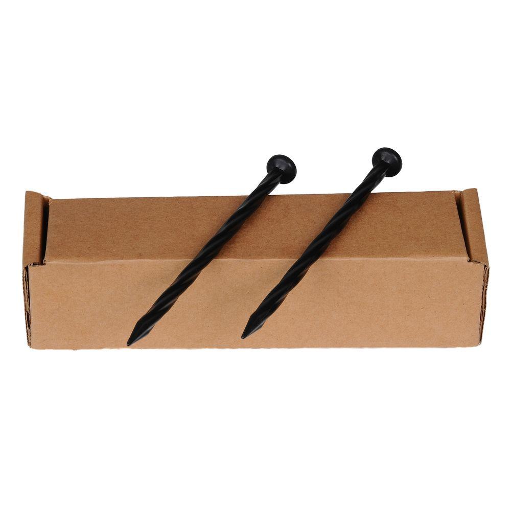 ProFlex 8 in. Nylon Spiral Landscape Anchoring Spikes (24 Per Pack) - Super Arbor