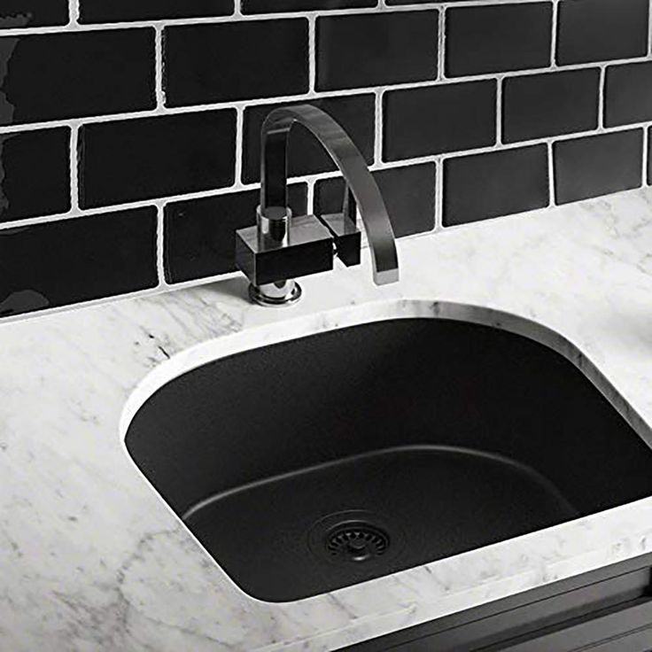 Subway Black 12 in. W x 12 in. H Peel and Stick Decorative Mosaic Wall Tile Backsplash (5 Tiles)