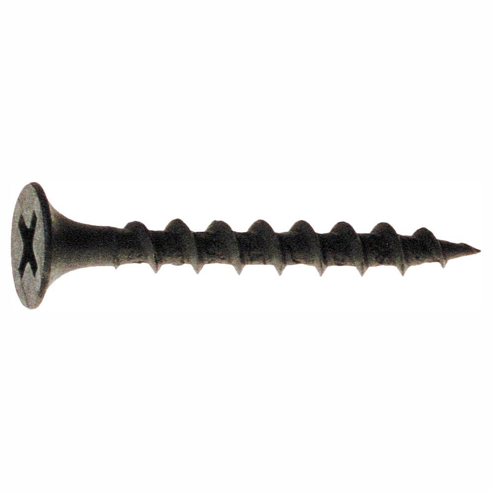 #6 x 1-1/4 in. Philips Bugle-Head Coarse Thread Sharp Point Drywall Screws (1 lb./Pack)