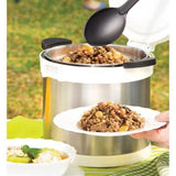 7 Qt. Stainless Steel White Thermal Cooker/Slow cooker
