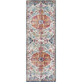 Demeter Ivory 8 ft. x 10 ft. Abstract Area Rug - Super Arbor