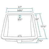 Under-Mount Porcelain Bathroom Sink in Biscuit with Pop-Up Drain in Antique Bronze - Super Arbor