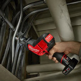 Milwaukee M12 FUEL 12-Volt Brushless Cordless HACKZALL Reciprocating Saw Kit with Free M12 LED Flood Light