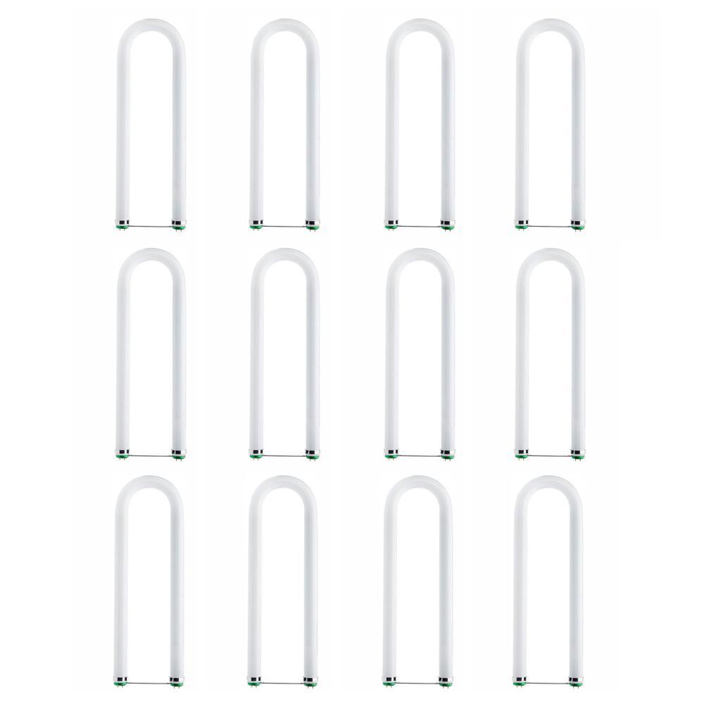 40-Watt T12 U-Bent Linear Fluorescent Tube Light Bulb 4 ft. Cool White Supreme (4100K) - Super Arbor