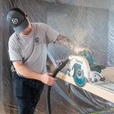 18-Volt x2 LXT Lithium-Ion (36-Volt) Brushless Cordless 9-1/4 in. Circular Saw w/Guide Rail Compatible Base (Tool Only) - Super Arbor