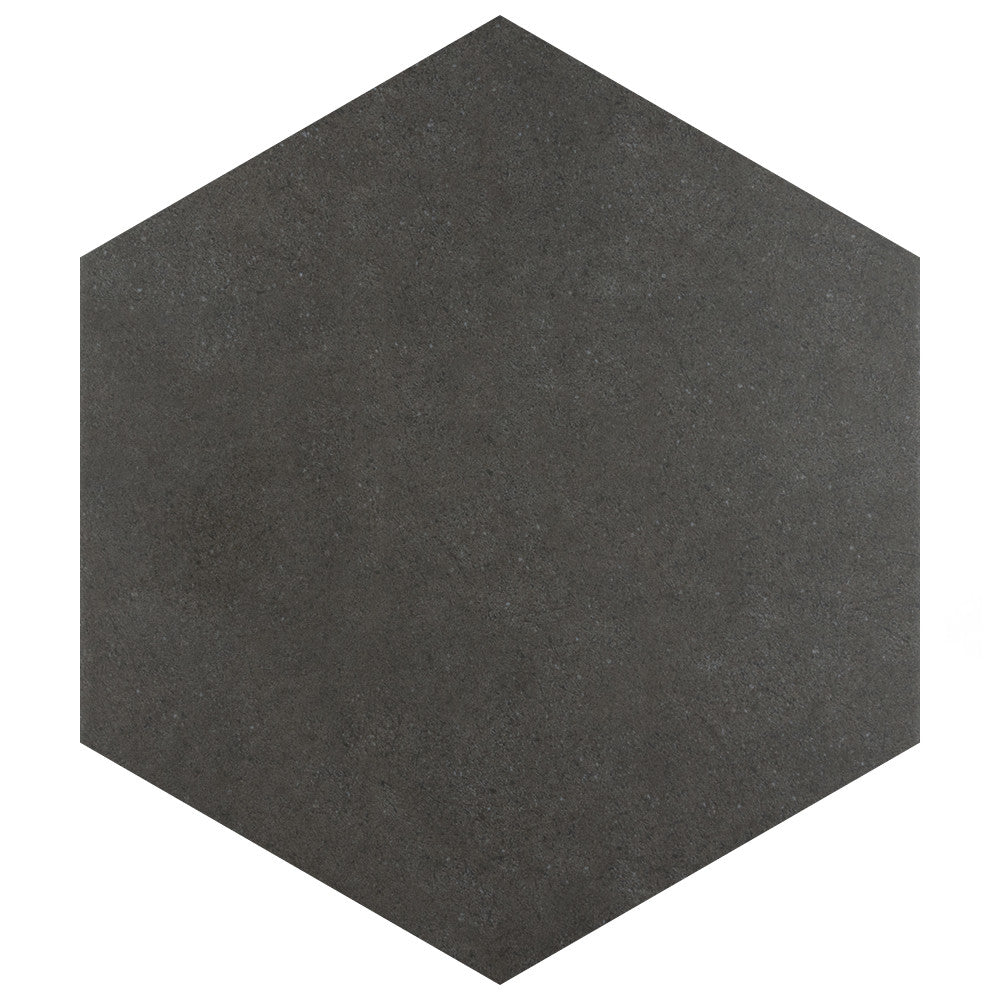 Merola Tile Vintage Hex Marengo 8-5/8 in. x 9-7/8 in. Porcelain Floor and Wall Tile (11.56 sq. ft. per case)