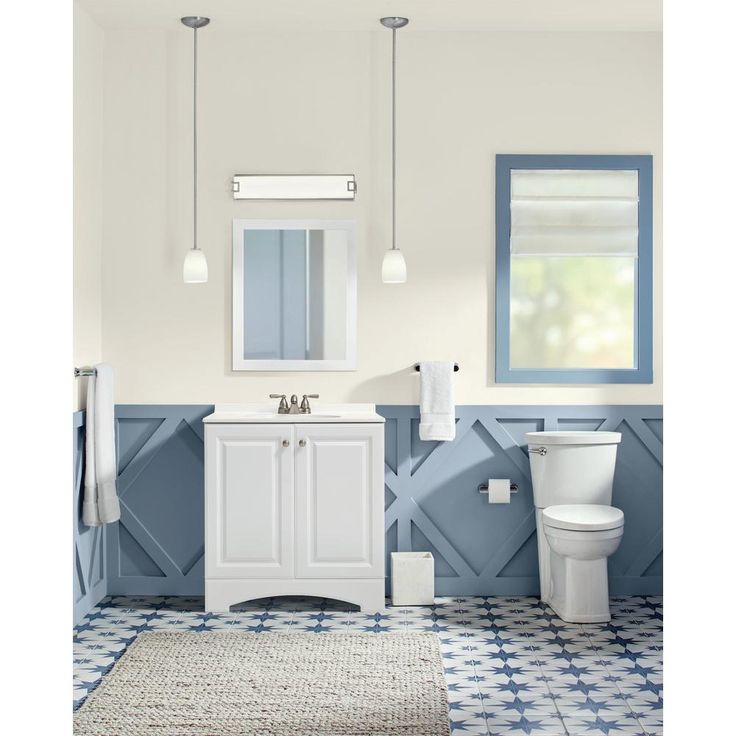 31 in. W Vanity in White with Cultured Marble Vanity Top in White
