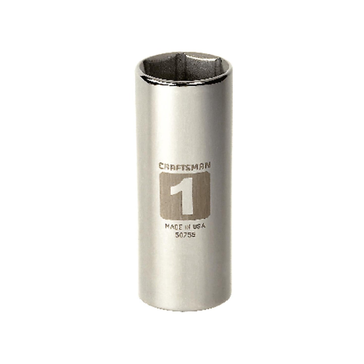 Craftsman SAE 6 Point Deep Socket, 1 in. X 1/2 in. Drive