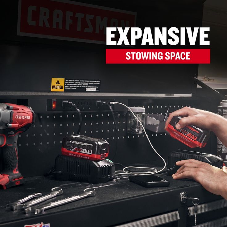 CRAFTSMAN 2000 Series 52-in W x 37.5-in H 10-Drawer Steel Rolling Tool Cabinet (Black)