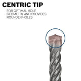 Bosch Bulldog 6-1/2-in Alloy Steel Masonry Drill Bit for SDS-Plus Drill