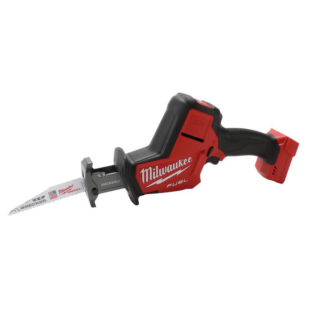 M18 FUEL 18V 6-1/2 in. Brushless Cordless Circular Saw & M18 FUEL HACKZALL Reciprocating Saw w/ (2) M18 6.0Ah Batteries - Super Arbor