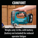 18-Volt LXT Lithium-Ion Brushless Cordless Jig Saw, Tool Only with Bonus 18-Volt LXT Lithium-Ion 5.0 Ah Battery