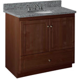 Ultraline 60 in. W x 21 in. D x 34.5 in. H Vanity for Center Basin Cabinet Only in Satin White - Super Arbor