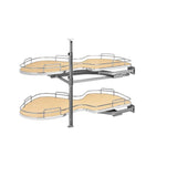 Rev-A-Shelf 39-in W x 24.5-in H 2-Tier Pull Out Metal Baskets & Organizers