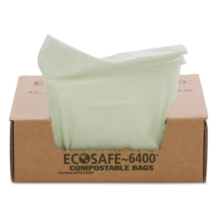 STOUT by Envision 45-Pack 13-Gallon Green Plastic Can Trash Bag
