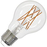 Bulbrite 75-Watt Equivalent A19 Clear Dimmable Edison LED Light Bulb Soft White (2-Pack)