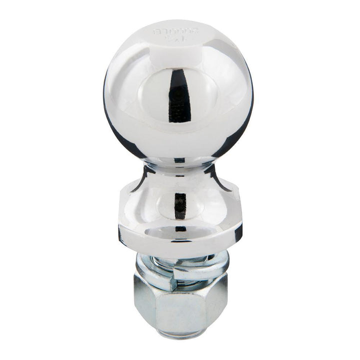 TowSmart 2,000 lb. Capacity 1-7/8 in. x 3/4 in. Shank Diameter x 1-1/2 in. Shank Length Chrome Hitch Ball - Super Arbor