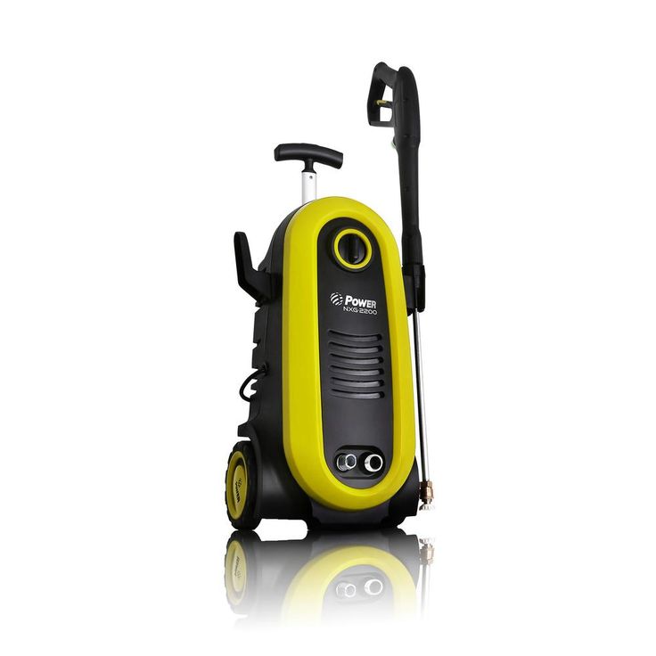 POWER 2200 PSI 1.76 GPM Electric Pressure Washer in Yellow