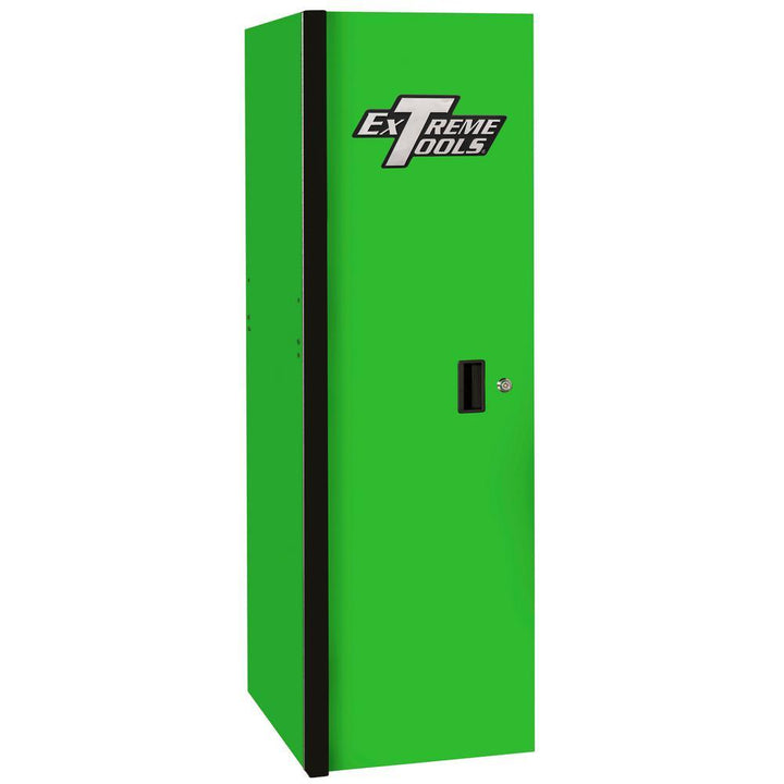 19 in. 3-Drawer Side Locker Tool Chest in Green with Black Trim - Super Arbor