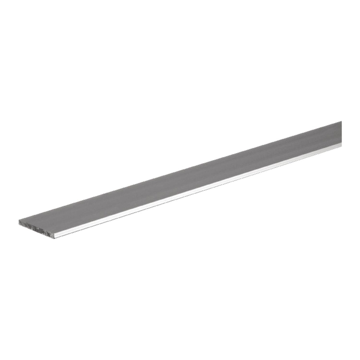 Boltmaster 0.125 in. x 1 in. x 4 ft Weldable Aluminum Flat Bar, 1-Pack