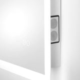 24 in. x 30 in. LED Wall Mirror with Bluetooth Speakers