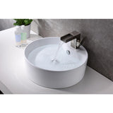 Vitruvius Series Ceramic Vessel Sink in White - Super Arbor