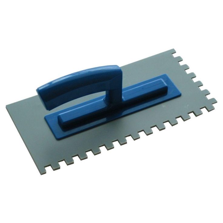 ThermoTrowel 3/8 in. x 3/8 in. Plastic Trowel for Thin-Setting Tile Directly over Floor Heating Mats