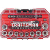Craftsman Metric and SAE Ratcheting Bit Driver Set, 35 pc