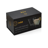 Aqua Vitae 8.1 oz. Off Base Octagon Martini Glasses (Set of 2)