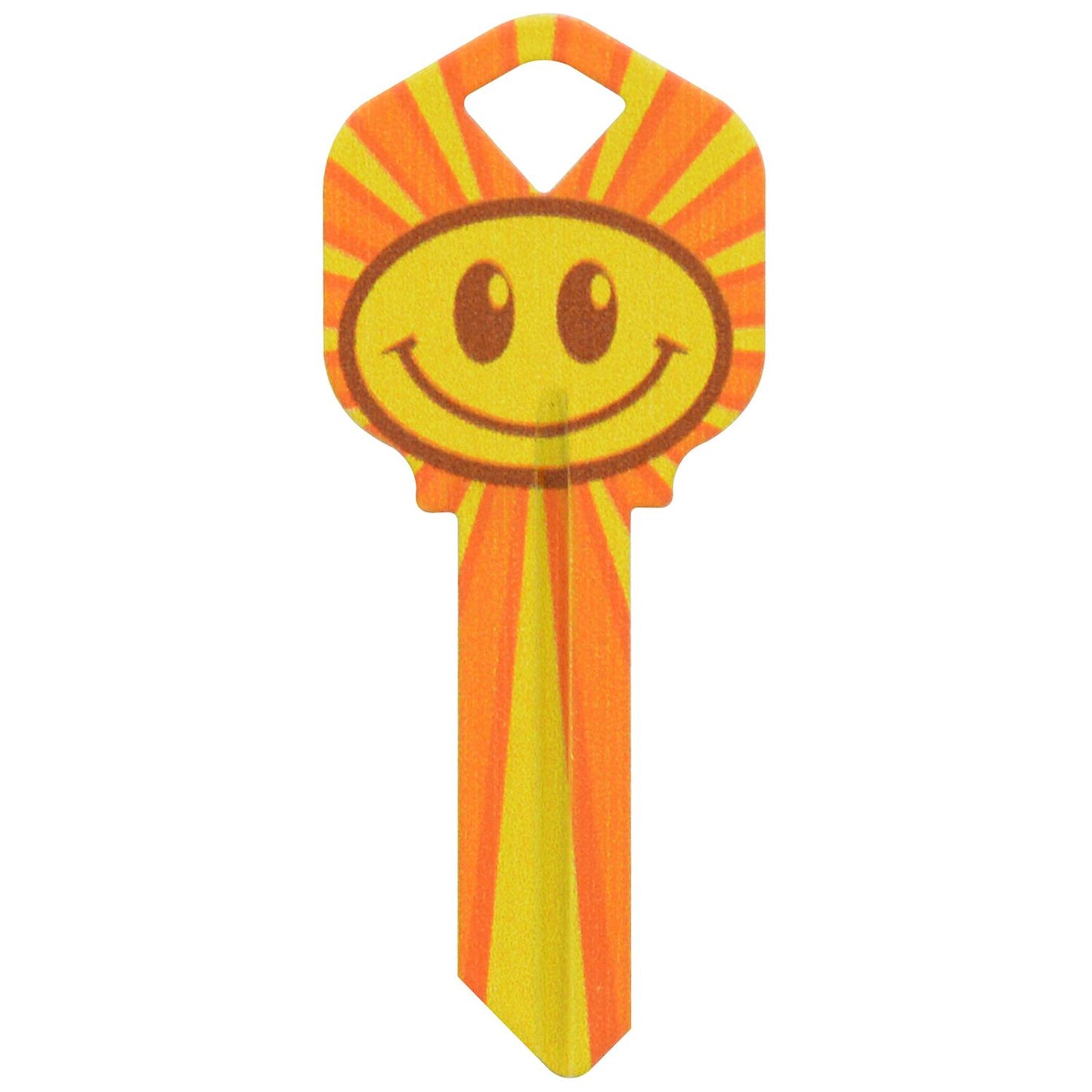 Hillman Wackey Smiley Face House/Office Universal Key Blank, Single (KW1)