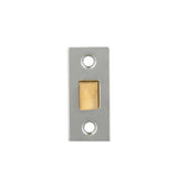 Passage Door Latch, 9/32 in. and 5/16 in. Square Drive, Steel, Chrome Finish - Super Arbor