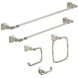 Delta Sawyer Satin Nickel Wall Mount Single Post Toilet Paper Holder