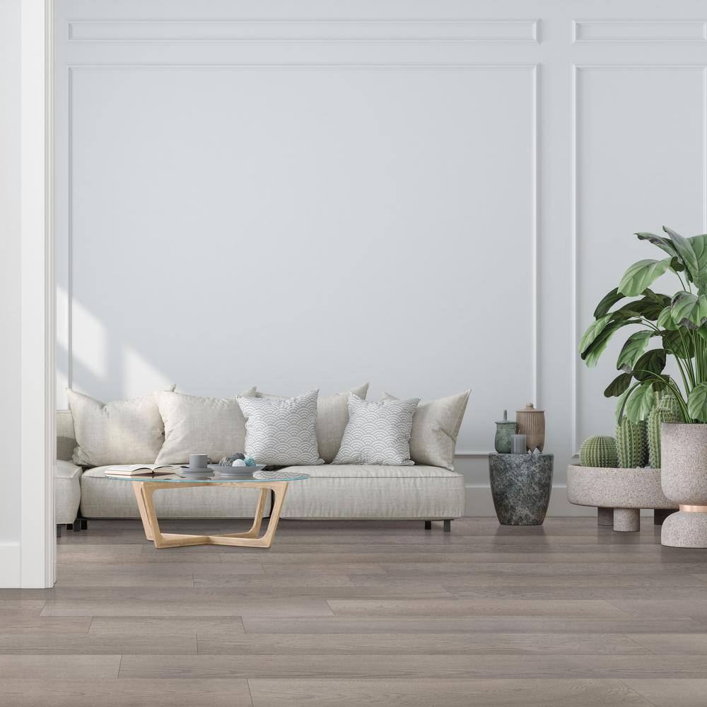 MSI Baker Cove White Oak XL 1/2 in. T x 7.48 in. W Tongue and Groove Engineered Hardwood Flooring (1413.72 sq. ft./pallet)