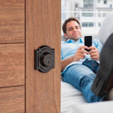 Baldwin Prestige Single Cylinder Venetian Bronze Arched Deadbolt with SmartKey Security