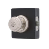 Baldwin Prestige Alcott Satin Nickel Entry Door Knob with SmartKey Security