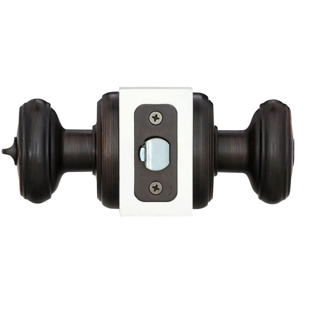 Prestige Carnaby Venetian Bronze Entry Door Knob Featuring SmartKey Security