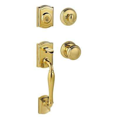 Delaney 
    Wicklow Black Single Cylinder Deadbolt Entry Door Handleset - Super Arbor