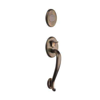 Copper Creek 
    Mid Century Modern Black Door Handleset with Contemporary Lever Trim - Super Arbor