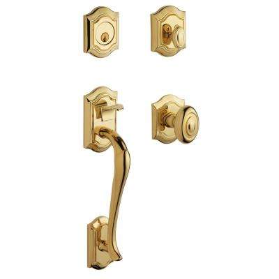 Weslock 
    Molten Bronze Single Cylinder Oil-Rubbed Bronze Right-Hand Wiltshire Door Handleset with Carlow Lever - Super Arbor
