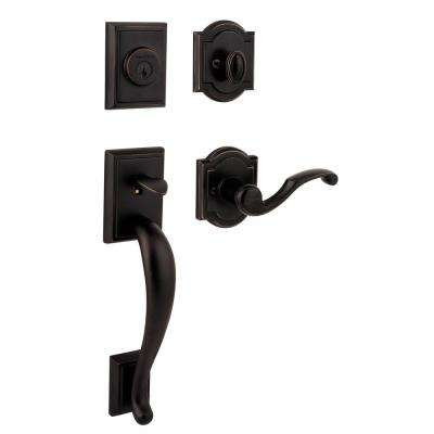 Baldwin 
    Prestige Spyglass Single Cylinder Satin Nickel Door Handleset Featuring SmartKey Security - Super Arbor