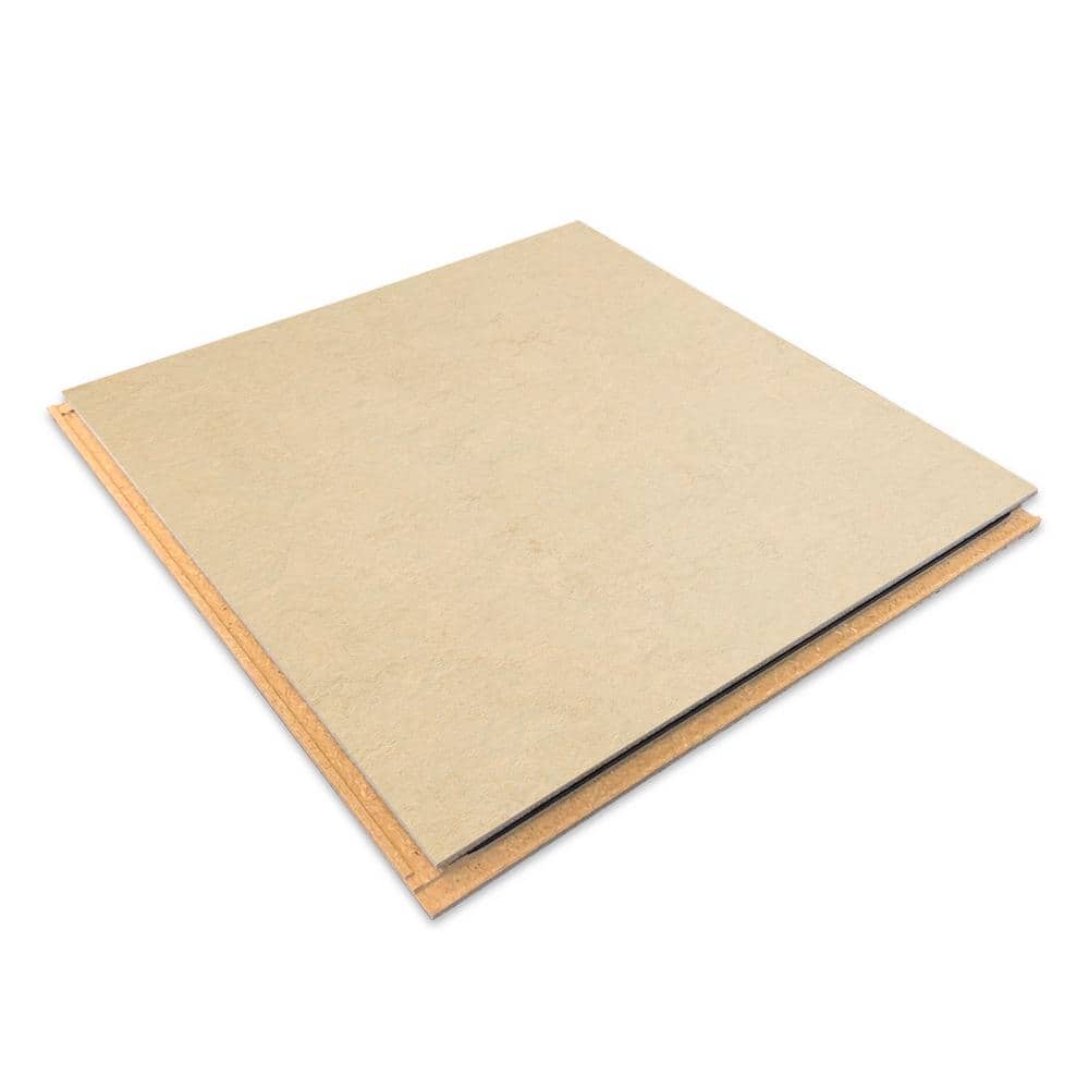 Marmoleum Cinch Loc Seal Barbados 9.8 mm T x 11.81 in. W x 11.81 in. L Laminate Flooring (6.78 sq. ft./case)