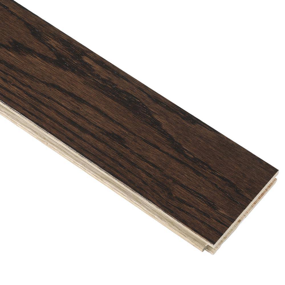 Bruce American Originals Barista Brown Red Oak 3/4 in. T x 3-1/4 in. W Smooth Solid Hardwood Flooring (22 sq.ft./ctn)
