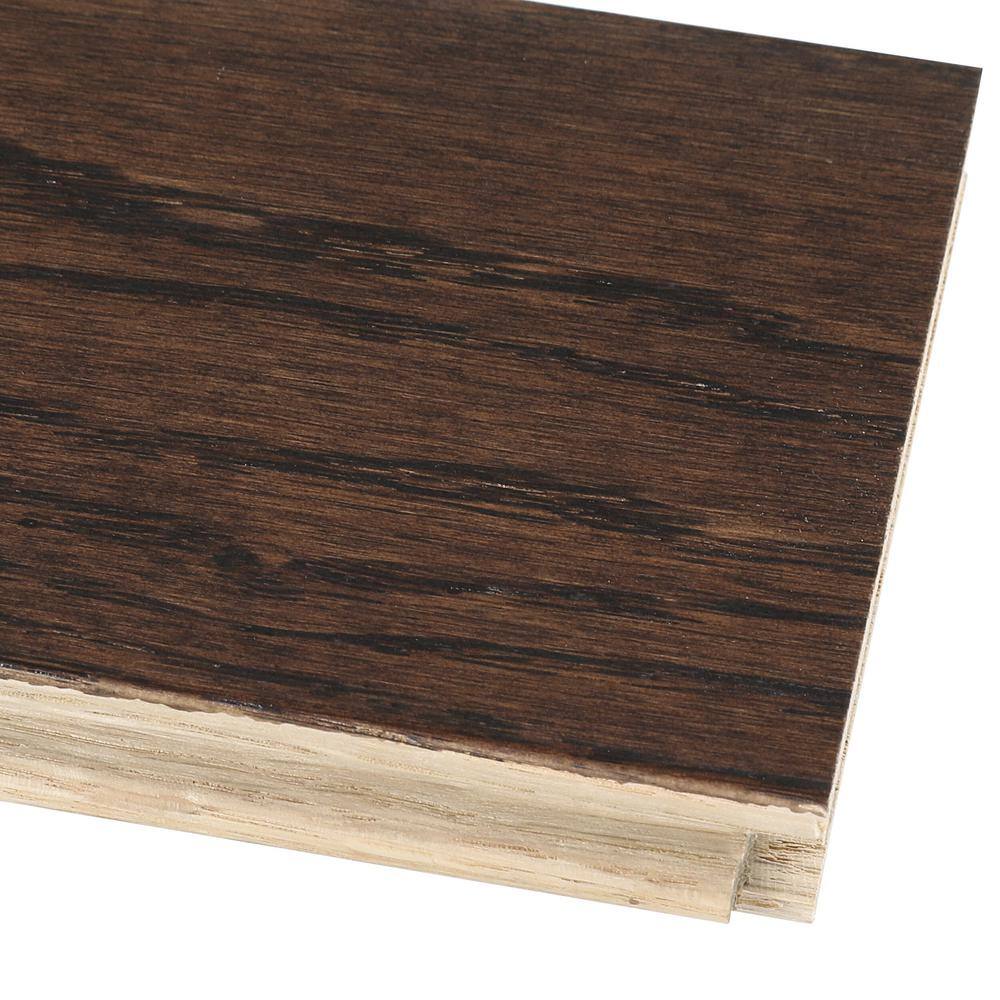 Bruce American Originals Barista Brown Red Oak 3/4 in. T x 3-1/4 in. W Smooth Solid Hardwood Flooring (22 sq.ft./ctn)